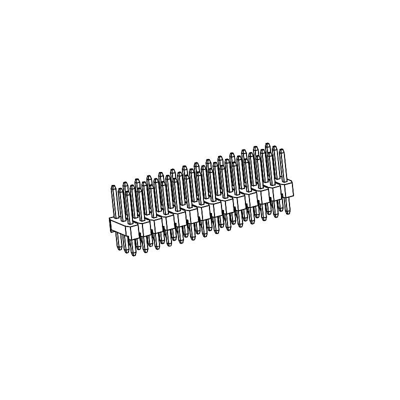 Pin Header PH2.00mm Three Platoon Straight Series